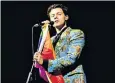  ??  ?? Harry Styles covers The Chain in a new tour