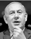  ??  ?? Benjamin Netanyahu