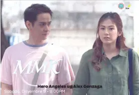  ??  ?? Hero Angeles ug Alex Gonzaga