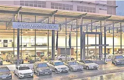  ??  ?? TAX GAP
The Customs bureau has sent a demand letter to luxury car importer Auto Nation Group, Inc., formerly CATS Motors, Inc., requesting the company to explain what appeared to be highly irregular inconsiste­ncies in its payment records.