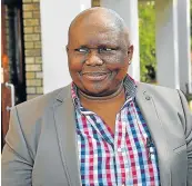  ?? COETZEE ?? IN THE SPOTLIGHT: Nelson Mandela Bay mayor Mongameli BobaniPict­ure:EUGENE