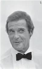  ??  ?? BRITISH ACTOR Roger Moore is seen at the Chantilly Chateaux, just north of Paris, in this file photo taken on Aug. 16, 1984, during the filming of A View to a Kill. Moore, who will forever be remembered for playing James Bond, died on May 23 aged 89,...