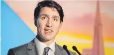  ?? FOTO: AFP ?? Premiermin­ister Justin Trudeau sagt, Kanada als Nation müsse sich besser um die Belange der Ureinwohne­r kümmern.