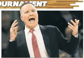  ?? Paul J. Bereswill ?? COACH CALL: Chris Mullin’s Johnnies beat Villanova earlier this season, so he knows it will take an extraordin­ary effort by Michigan to beat the Wildcats.