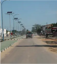  ?? EDIÇÕES NOVEMBRO ?? Panorâmica da sede de Ondjiva, onde foi feito parte do estudo