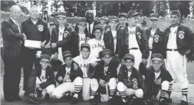  ?? HAMILTON SPECTATOR FILE PHOTO ?? The 1965 Stoney Creek senior little league team represente­d Canada at the Little League World Series and made it all the way to the final.