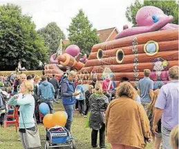  ?? BILD: LANDTAGE NORD ?? Kinderpara­dies auf dem Spielplatz der Messe