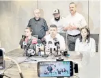  ?? Foto Cortesía ?? Empresario­s repudian el crimen de los dueños de La Palestina./