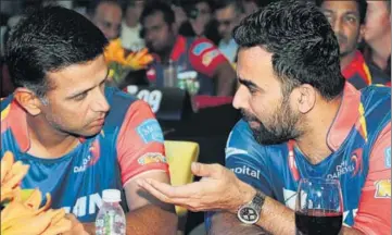  ?? HINDUSTAN TIMES ?? Rahul Dravid and Zaheer Khan were made as consultant­s for India’s overseas tours by the CAC.