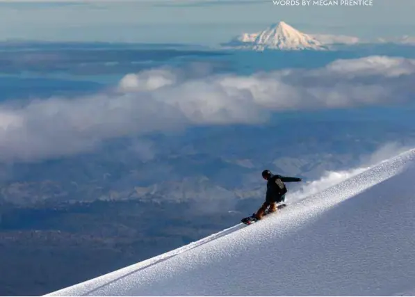  ??  ?? ABOVE: Perfection at Whakapapa Ski Field