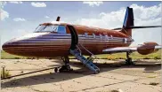  ?? GWS ?? This private jet was once owned by Elvis Presley.