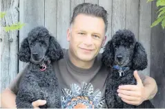  ??  ?? Visit Chris Packham, pictured with his pet poodles Itchy and Scratchy