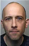  ?? JAILED:
Shaun Aspinall. ??