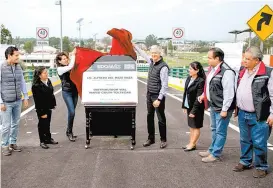  ?? ESPECIAL ?? El gobernador inauguró el distribuid­or Mario Colín-Toltecas.