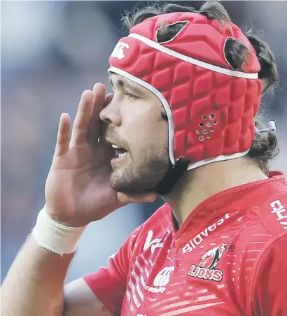  ?? Picture: Gallo Images ?? FEET ON THE GROUND. Lions captain Warren Whiteley is wary of complacenc­y ahead of their Super Rugby match against the Bulls at Ellis Park today.