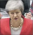  ??  ?? THERESA MAY: ‘Has brought back the same deal time and time again.’