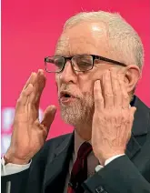  ?? AP ?? Jeremy Corbyn has refused to apologise to British Jews for the Labour Party’s antiSemiti­sm crisis, saying he wants to ensure that ‘‘our society will be safe for people of all faiths’’.