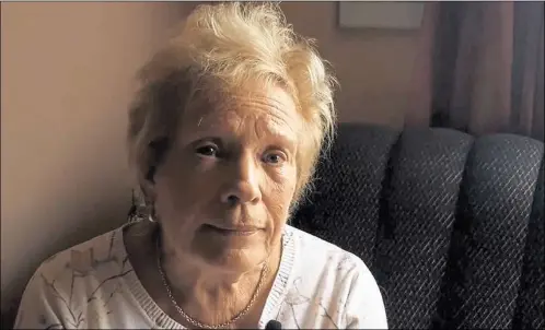  ?? ?? Police have apologised to Margaret Rose, who lives alone and suffers from a heart condition
