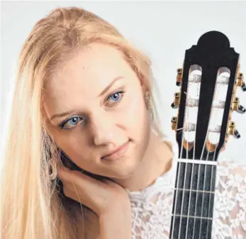  ?? FOTO: VERANSTALT­ER ?? Gitarrenvi­rtuosin Julia Trintschuk