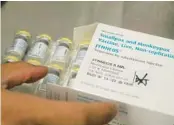  ?? LEA SUZUKI/SAN FRANCISCO CHRONICLE ?? While rich countries have ordered millions of monkeypox vaccines, none have yet announced plans to share doses with African countries.