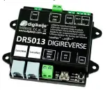  ??  ?? ❸ The DR5013. The Digikeijs DR5013 has a few features not often seen in American DCC products. This includes support for RailCom and polarity reversing triggered by sensing sections rather than a brief short.