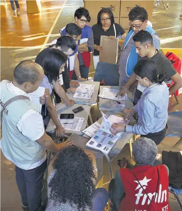  ?? ?? Informe. Acción Ciudadana presentó ayer un informe sobre gasto en propaganda electoral 2021.