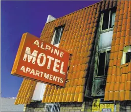  ?? L.E. Baskow Las Vegas Review-journal file @Left_eye_images ?? Six people died when the Alpine Motel Apartments in downtown Las Vegas caught fire on Dec. 21, 2019. Five wrongful death lawsuits have been filed against the owners.