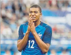  ?? FOTO: EFE ?? Mbappé El PSG quiere al delantero del Mónaco junto a Coutinho