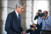  ?? DOUG MILLS / THE NEW YORK TIMES ?? Robert Mueller is the focus of a team of lawyers looking for informatio­n that could get investigat­ors recused or justify firing Mueller.