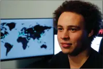  ?? The Associated Press ?? British IT expert Marcus Hutchins is seen in this photo from 2017. Hutchins is accused by U.S. prosecutor­s of creating and distributi­ng malicious software designed to steal banking passwords.