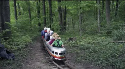  ?? CONTRIBUTE­D PHOTO ?? Children ride the train during a previous Rentown Old Fashion Days. The event is Saturday, Sept. 7, and Sunday, Sept. 8, this year.