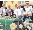  ?? FOTO: GT ?? Sie freuen sich auf die Classic Days: Jens Spanjer (v.l.), Hans-Jürgen Petrauschk­e, Harald Zillikens, Rüdiger König und Marcus Herfort.