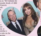  ??  ?? Thalía y Tommy Mottola