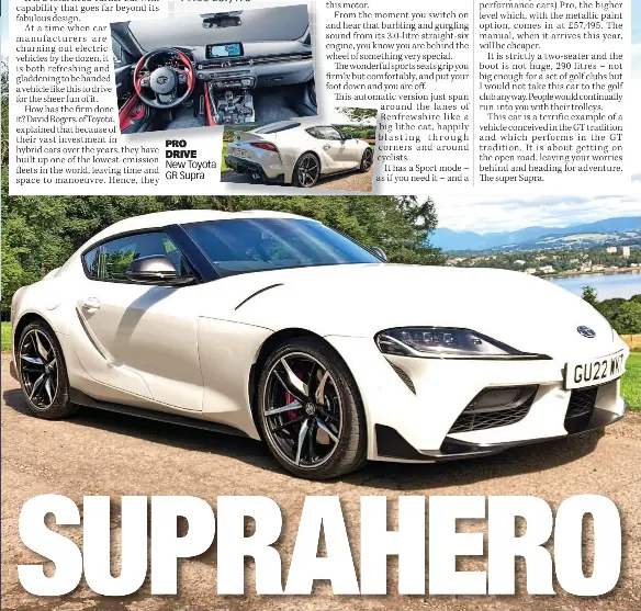 beda toyota gr supra dan toyota gr supra pro