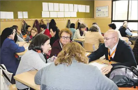  ?? CONFER ?? Uno de los talleres de la V Jornada de Laicos y Religiosos en Misión Compartida