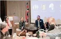  ?? ?? Experts from the UK and the Philippine­s joined a panel discussion on trends, threats and practices in cybersecur­ity.