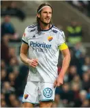  ?? Bild: SIMON HASTEGÅRD ?? GLAD. Jonas Olsson och hans Djurgården är vidare i cupen.