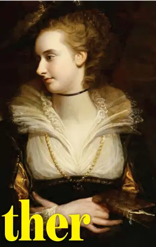  ??  ?? Playing the field: Lady Melbourne, whose conquests included the Prince Regent