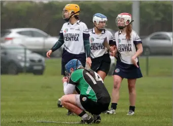 ?? Photo by INPHO ?? Clanmauric­e’s Jackie Horgan is dejected at the end of the game after a Kilmessan goal forced a draw in their All-Ireland Junior Club Championsh­ip Final in Crettyard, Co Laois.
