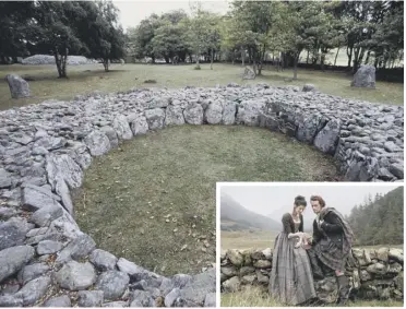  ?? MAIN PICTURE: REX FEATURES ?? 0 The Clava Cairns are said to have inspired the writers of Outlander