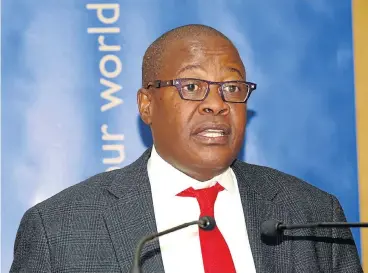  ?? /File picture ?? In the hot seat: Eskom’s former CE Brian Molefe may have avoided admitting any guilt on the big things, but he was tripped up by small mistakes at the public enterprise­s committee hearing on Tuesday