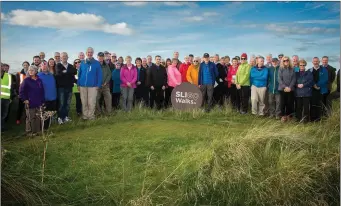  ?? Pic: ?? Pictured at the launch of Sligo walks.ie last Friday morning in Strandhill. James Connolly.