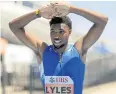  ?? AFP ?? Noah Lyles competes at an event in Florida last month.