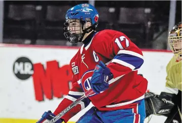  ?? OHL IMAGES ?? Panos Fimis, the Niagara IceDogs’ first pick in the Ontario Hockey League draft with the second overall selection, has been invited to take part in a virtual under-17 developmen­t camp.