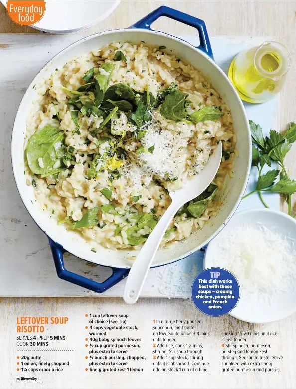LEFTOVER SOUP RISOTTO PressReader