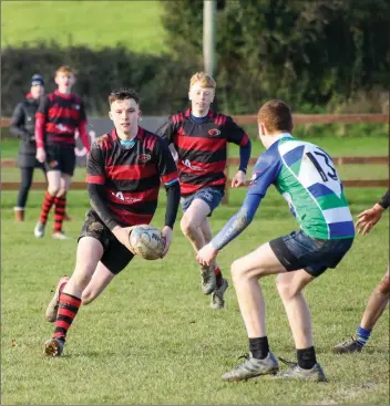  ??  ?? Arklow’s Conn Kinsella in action against Gorey last weekend.