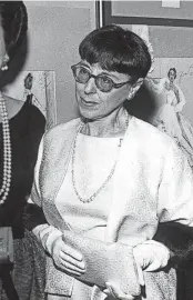  ?? ?? Famed designer Edith Head had a Palm Springs home “just outside the Movie Colony neighborho­od” at 1172 May Drive.