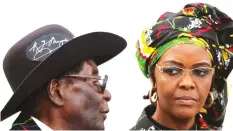  ??  ?? President Mugabe and First Lady Dr Grace