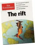  ??  ?? „Die Kluft“, titelt der „Economist“in seiner jüngsten Ausgabe