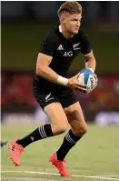  ??  ?? The selectors have to grapple with the dilemma of trying to shoe-horn world class players (from left) Richie Mo’unga, Beauden Barrett, Jordie Barrett and Damian McKenzie into the All Blacks 23.